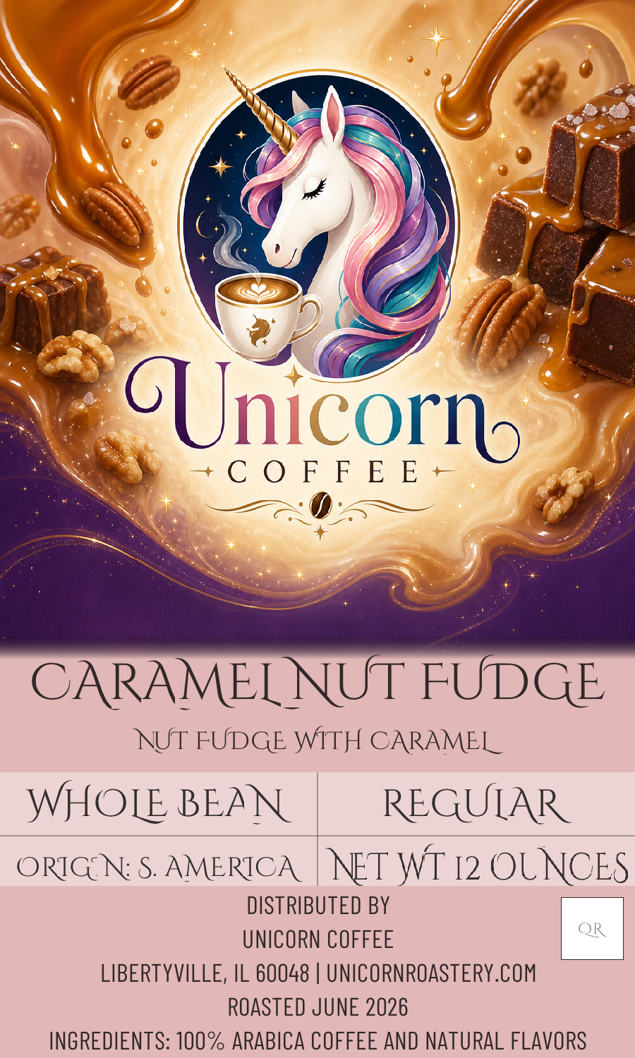 [partner-connect-label] Caramel Nut Fudge