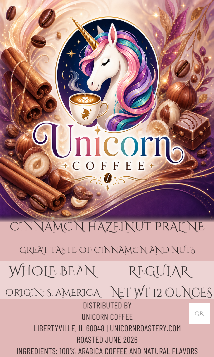 [partner-connect-label] Cinnamon Hazelnut Praline
