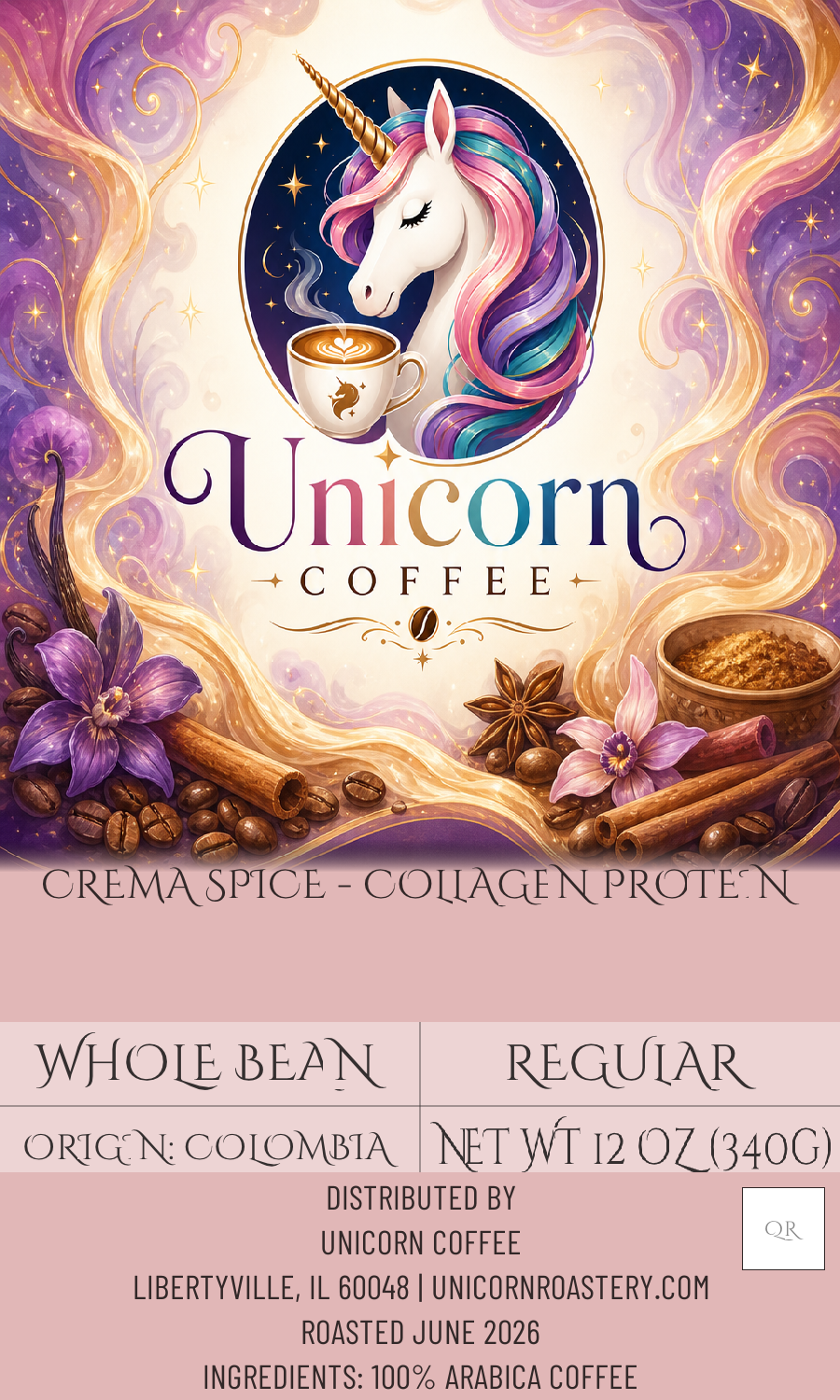 [partner-connect-label] Crema Spice - Collagen Protein