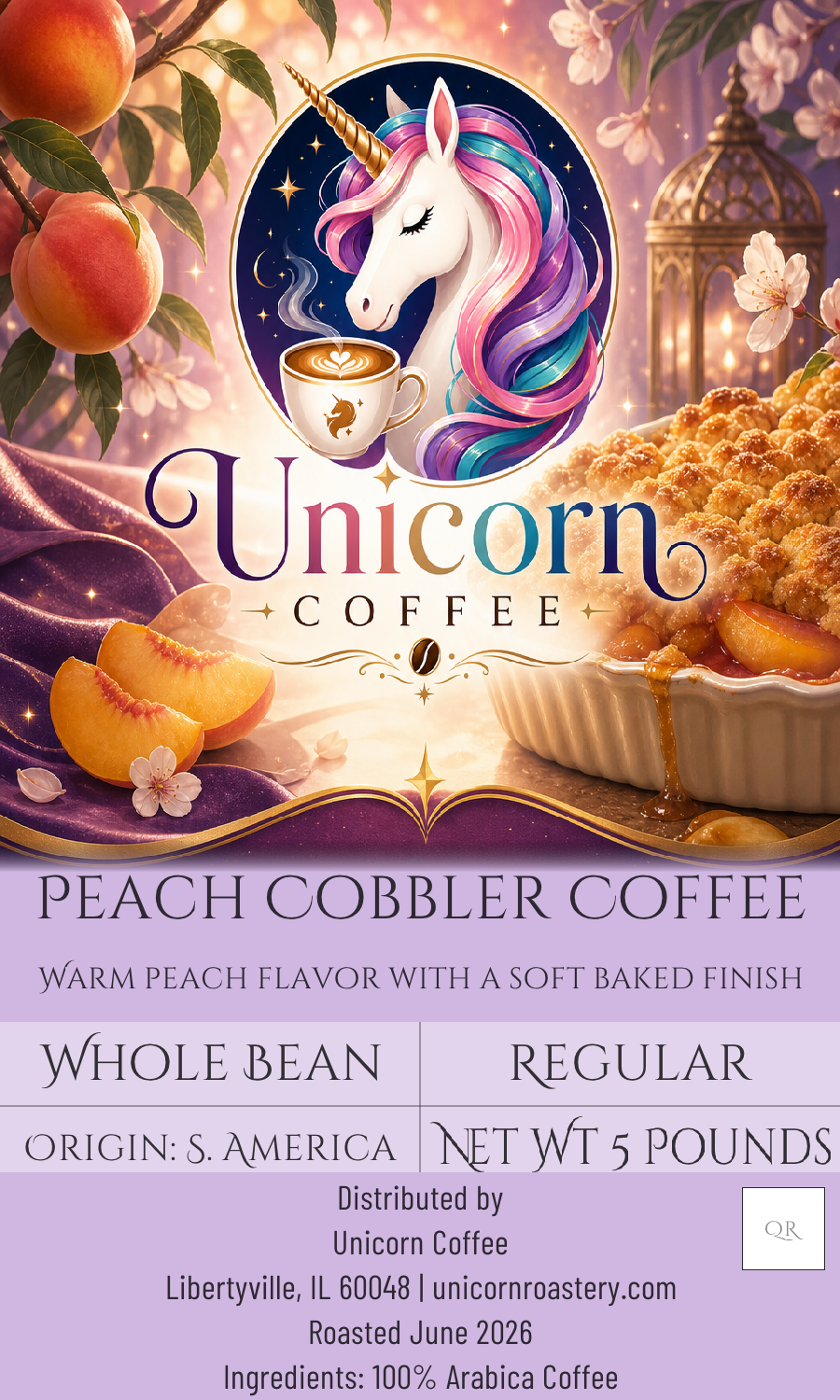 Peach Cobbler Coffee