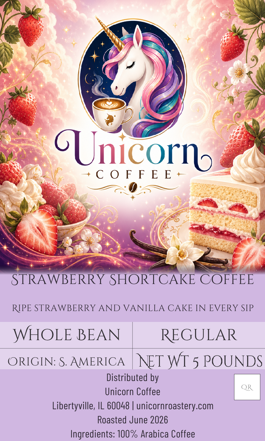 Strawberry Shortcake Coffee